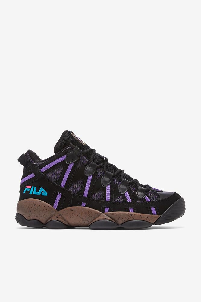 Fila Sneakers Stackhouse Spaghetti Mens Black - India IAG-142893